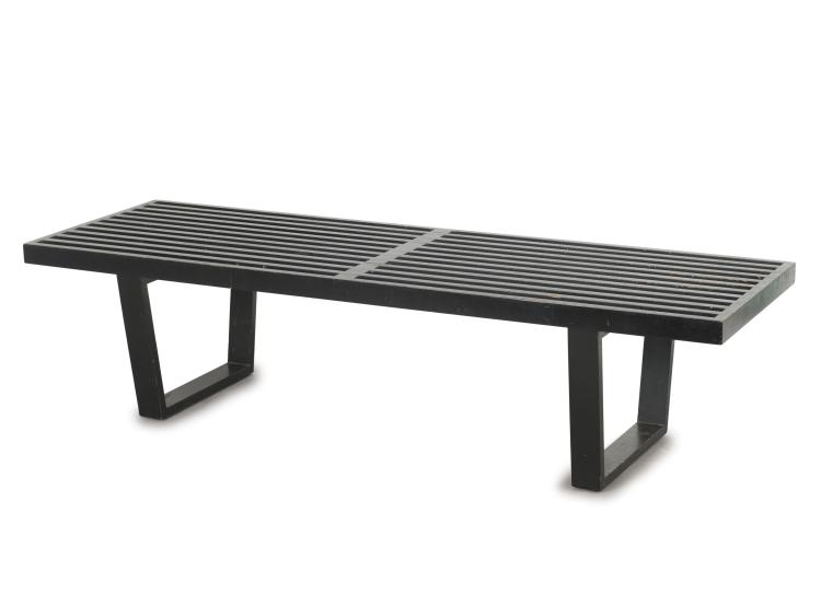 Hauptbild zu Objekt, 'Platform Bench / Slat Bench', 1945, Vitra AG, Weil am Rhein (zugeschrieben), 119C 286