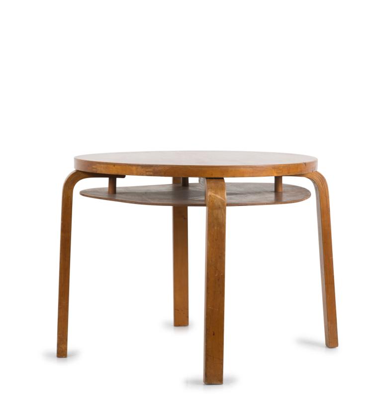 Hauptbild zu Objekt, '70' side table,1933, Alvar Aalto, Artek, Helsinki (zugeschrieben); Bowman Bros. LTD, London, 119A 4