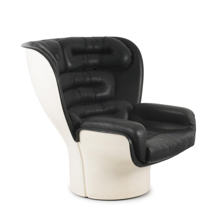 Hauptbild zu Objekt, 'Elda' armchair, 1965 , Joe Colombo, Comfort, Mailand, 119C 188