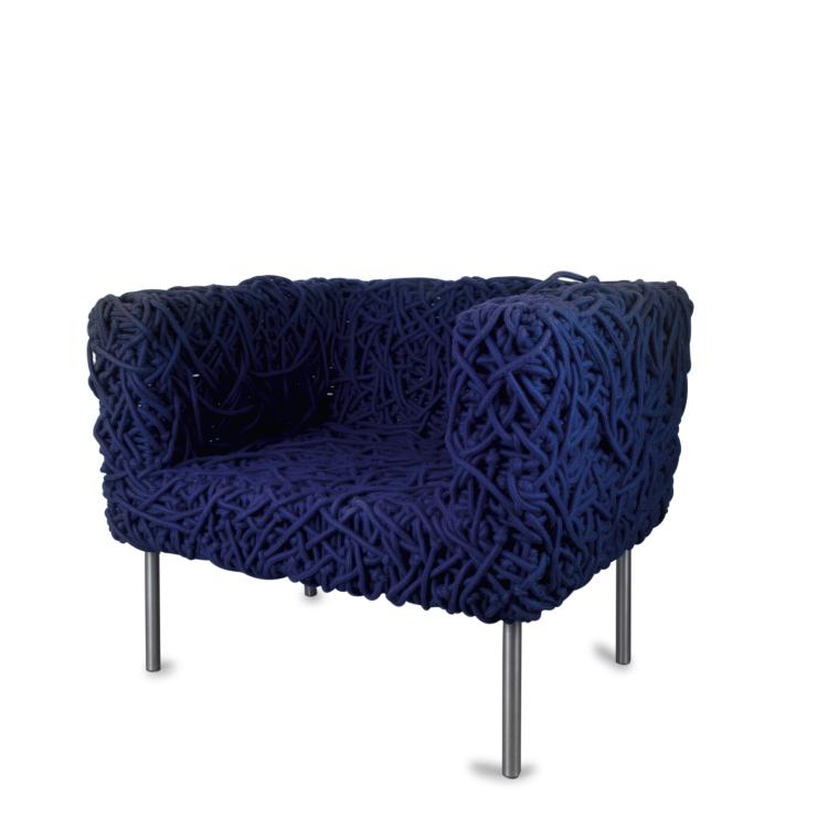 Hauptbild zu Objekt, Easy chair 'Azul', 1993, Fernando Campana, Edra, Mailand, 119C 349