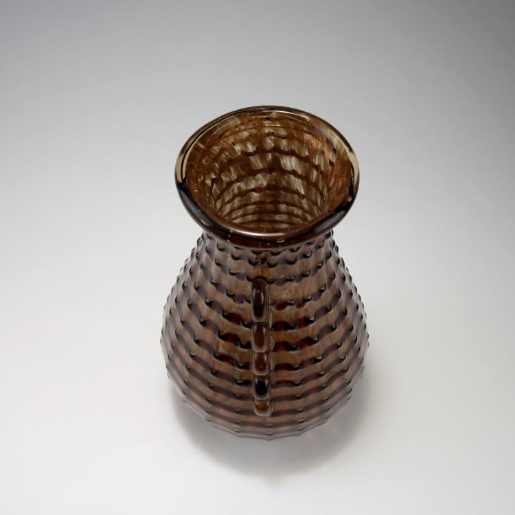 Bild 2 zu Objekt, 'Avventurina' vase, c1936, Ercole Barovier, Ferro Toso Barovier, Murano, 119B 24