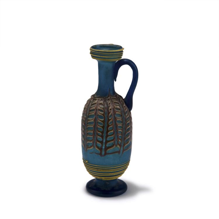 Hauptbild zu Objekt, Henkelvase 'Fenicio', um 1910, Toso, Fratelli, Murano, 119B 5