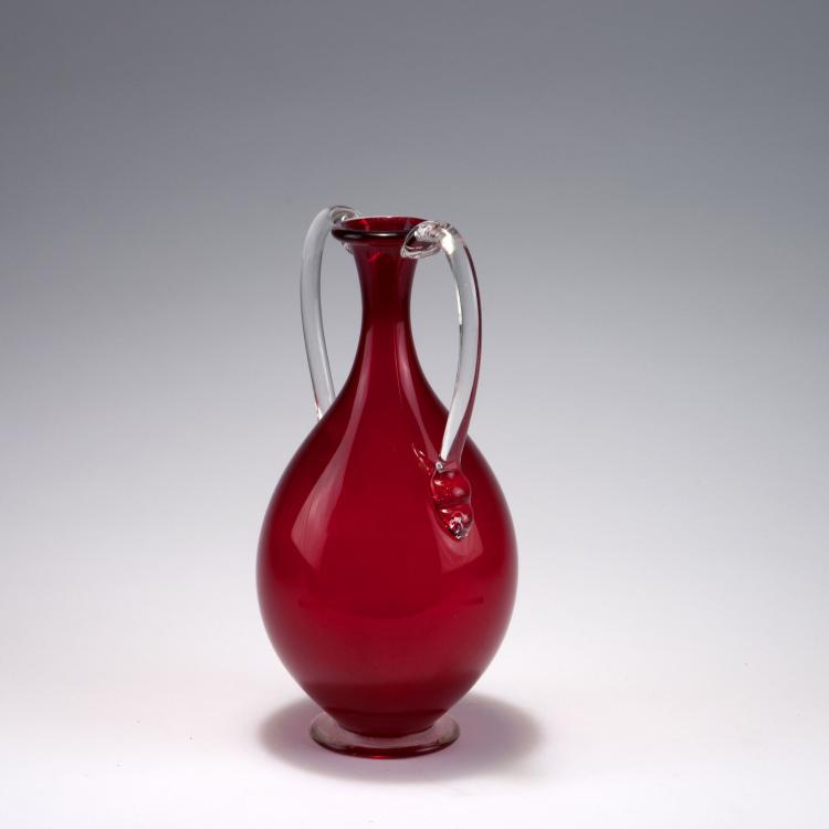 Bild 1 zu Objekt, Vase with handles, c1922, Vittorio Zecchin, Venini & C., Murano, 119B 42