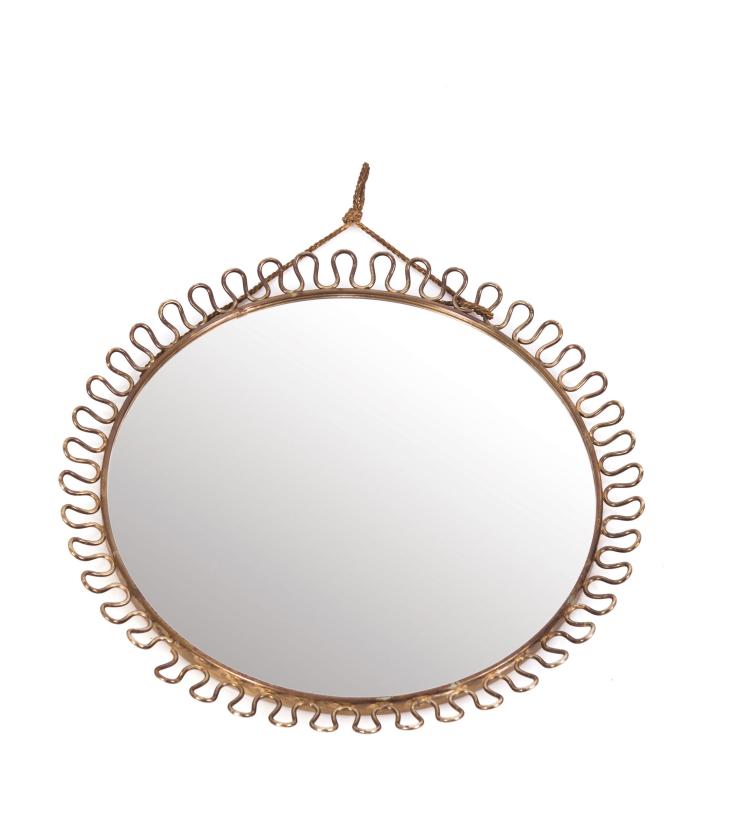 Hauptbild zu Objekt, Mirror, 1950s, Skandinavien, 119A 15