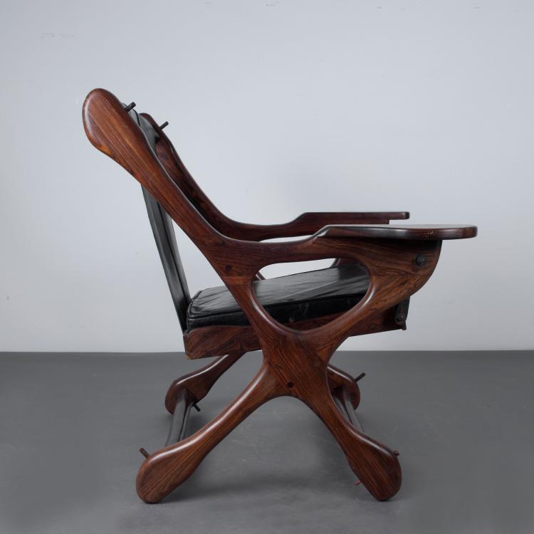 Bild 1 zu Objekt, Armlehnstuhl 'Sling Swinger', 1970, Don Shoemaker, Senal S.A., Morelia, Mexiko, 119C 328