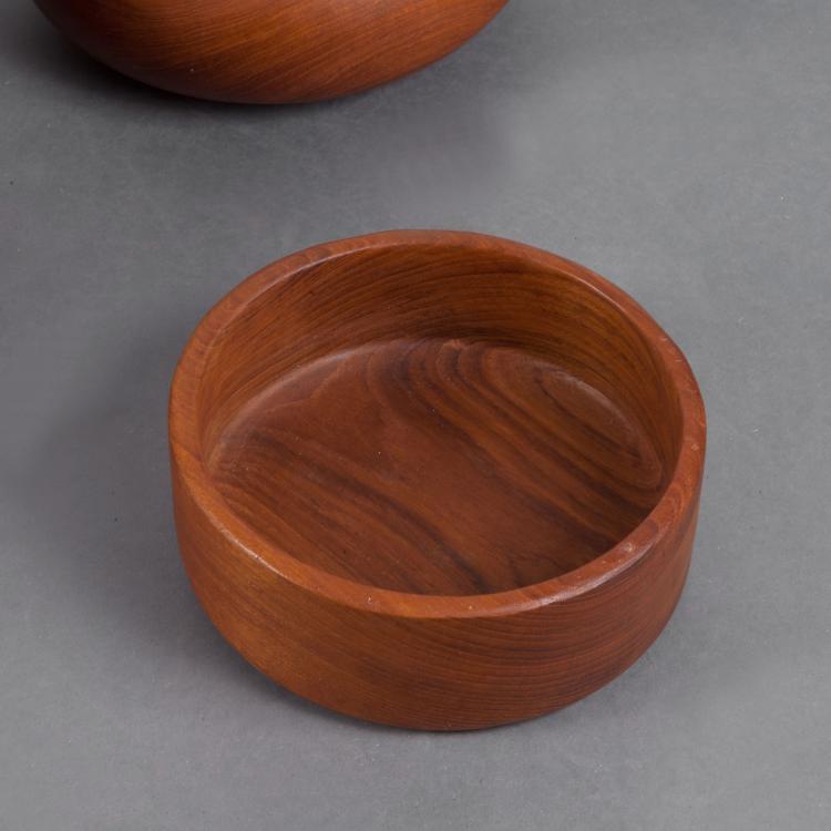 Bild 1 zu Objekt, Konvolut Teakgeschirr, 1950er Jahre, Jens Harald Quistgaard, D&auml;nemark; Schweden, 119A 160