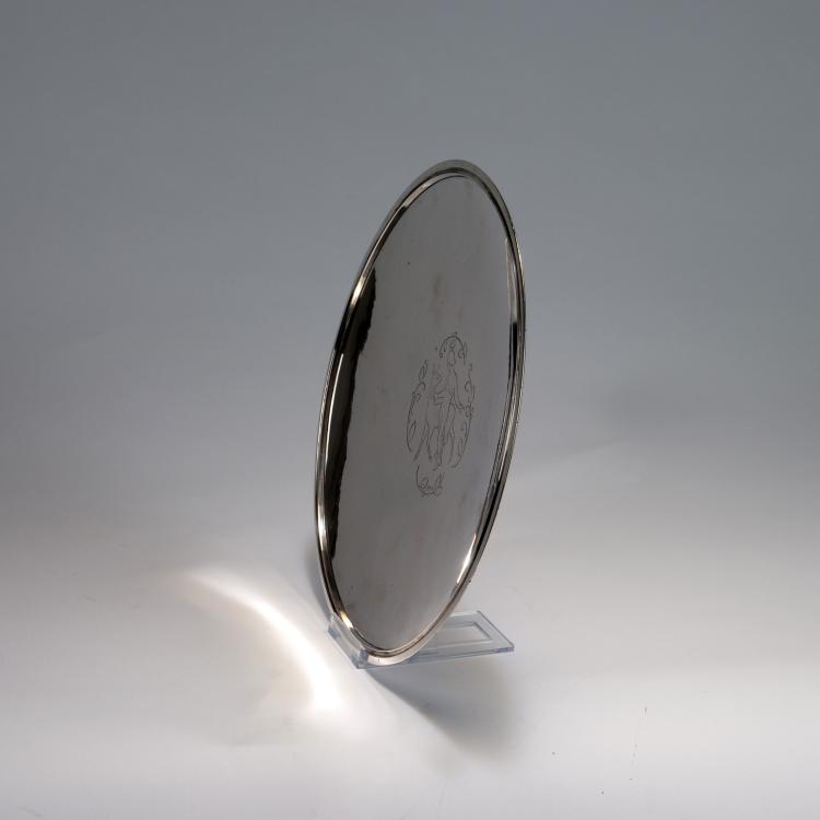 Bild 3 zu Objekt, Decorative plate, 1931, Aage Weimar, Nielsen, Evald, Kopenhagen, 119A 99