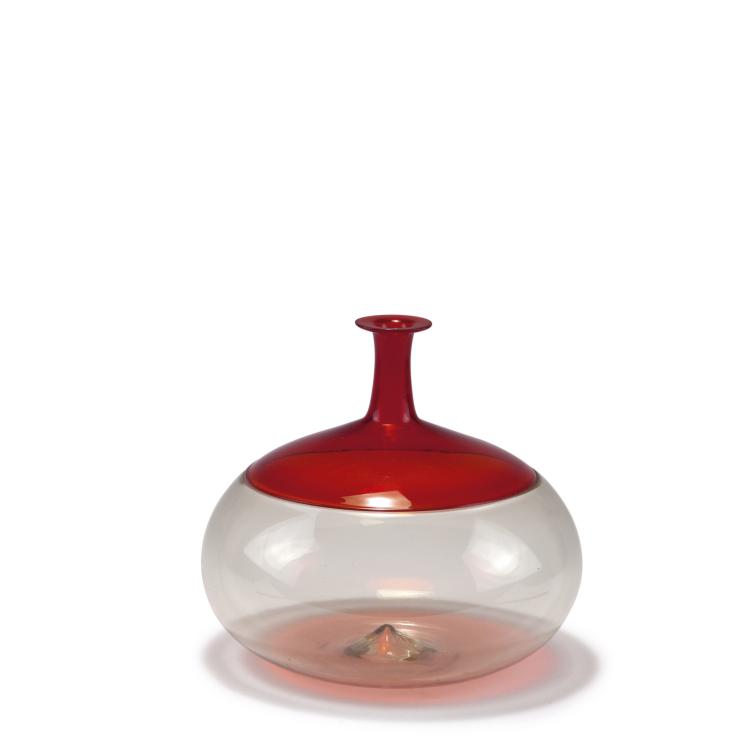 Hauptbild zu Objekt, 'Bolle' bottle, 1966-68, Tapio Wirkkala, Venini & C., Murano, 119B 98