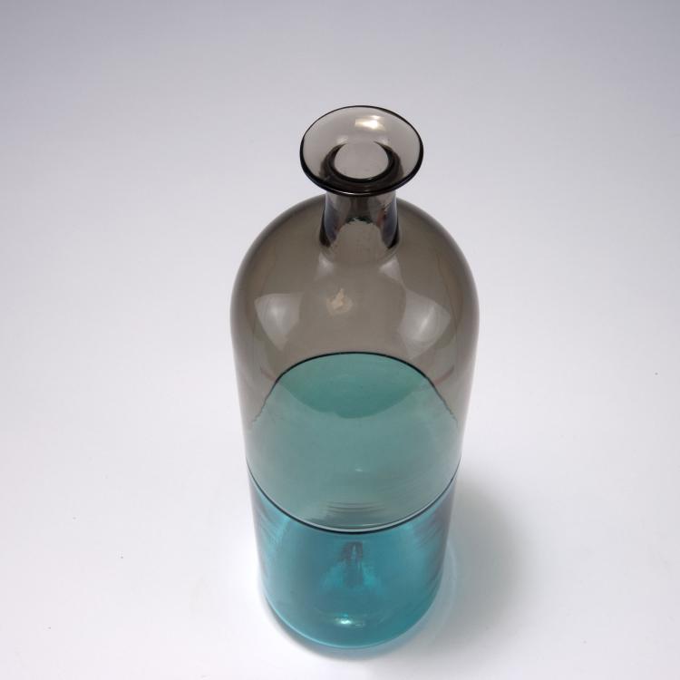 Bild 1 zu Objekt, 'Bolle' bottle, 1966-68, Tapio Wirkkala, Venini & C., Murano, 119B 100