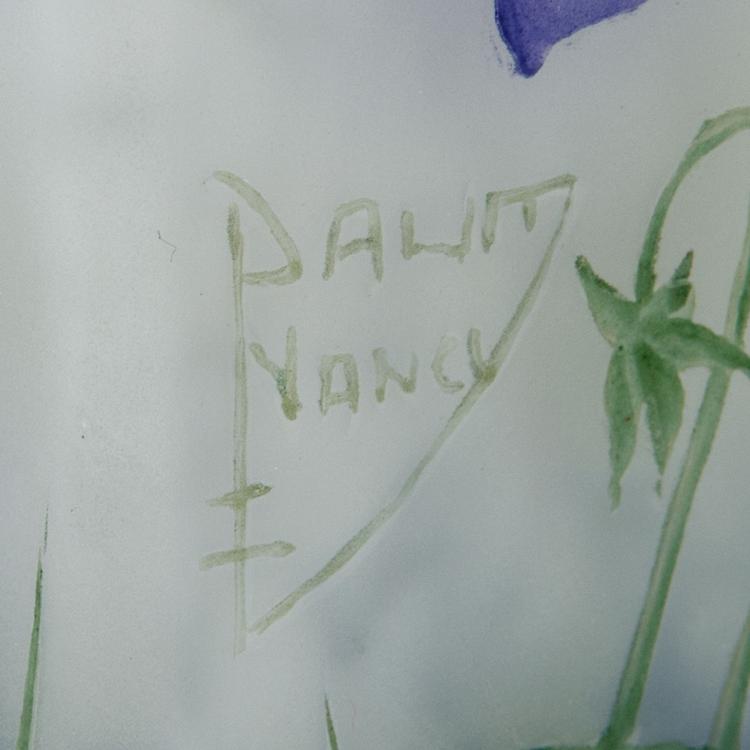 Bild 2 zu Objekt, 'Violettes' vase, c1910, Daum Fr&egrave;res, Nancy, 120 74