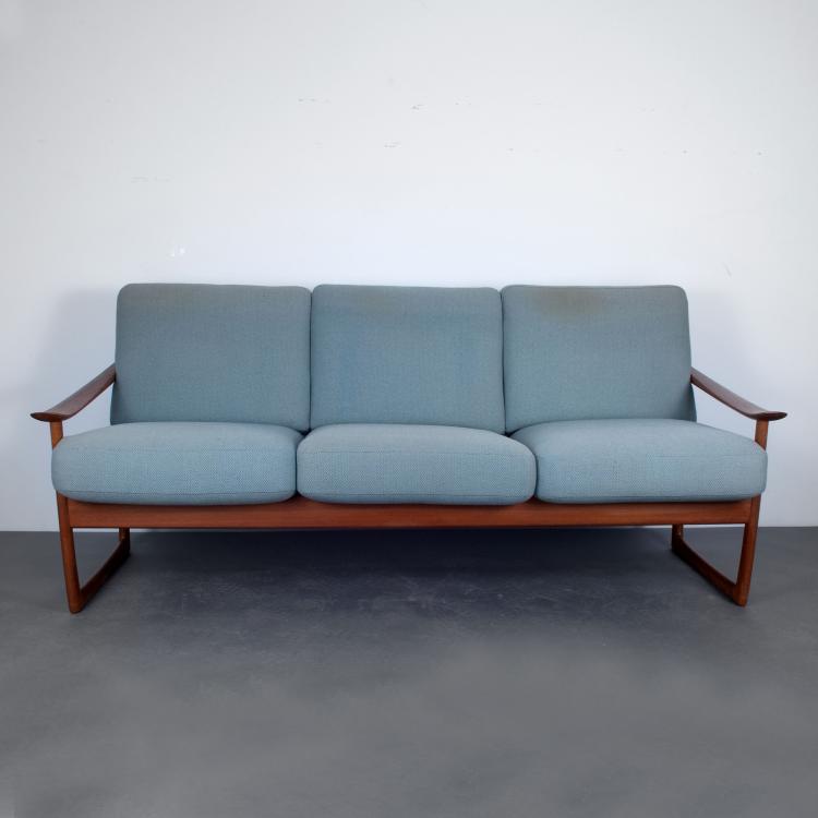 Bild 1 zu Objekt, Dreiersofa und zwei Sessel '130', 1961, Peter Hvidt, France & S&oslash;n, Kopenhagen, 119A 218