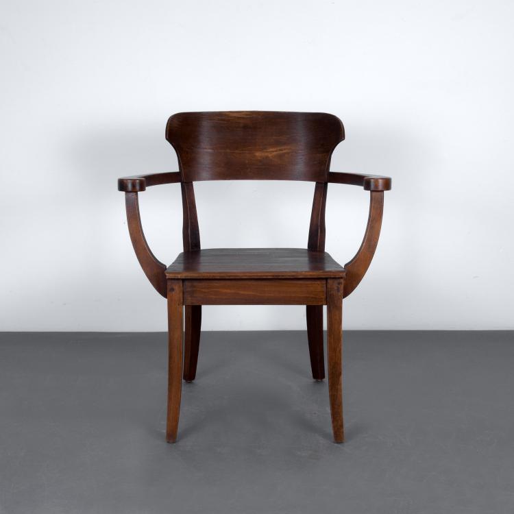 Bild 2 zu Objekt, 'Hellerau' armchair, 1919, Richard Riemerschmid, Deutsche Werkst&auml;tten, Dresden-Hellerau, 119C 8