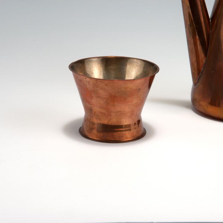 Bild 1 zu Objekt, 'TW 163-164' coffee set, 1961, Tapio Wirkkala, Kultakeskus Oy, H&auml;meenlinna, 119A 89