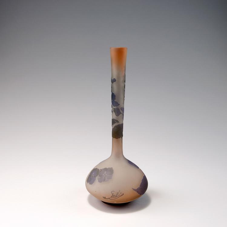 Bild 1 zu Objekt, 'Hortensias' vase, 1904-06, Gall&eacute;, Emile, Nancy, 120 187