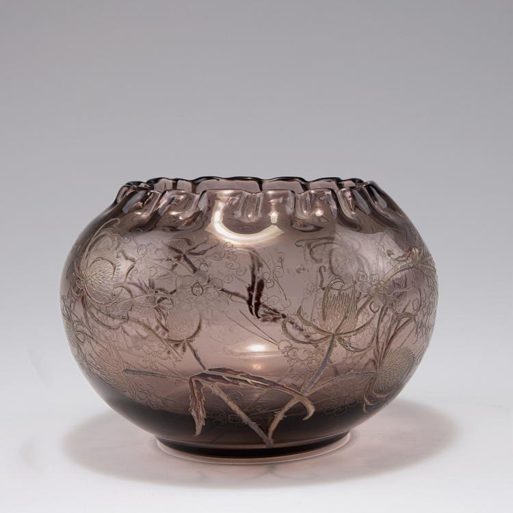 Hauptbild zu Objekt, 'Card&egrave;res sauvages' vase, c1885, Gall&eacute;, Emile, Nancy, 120 129