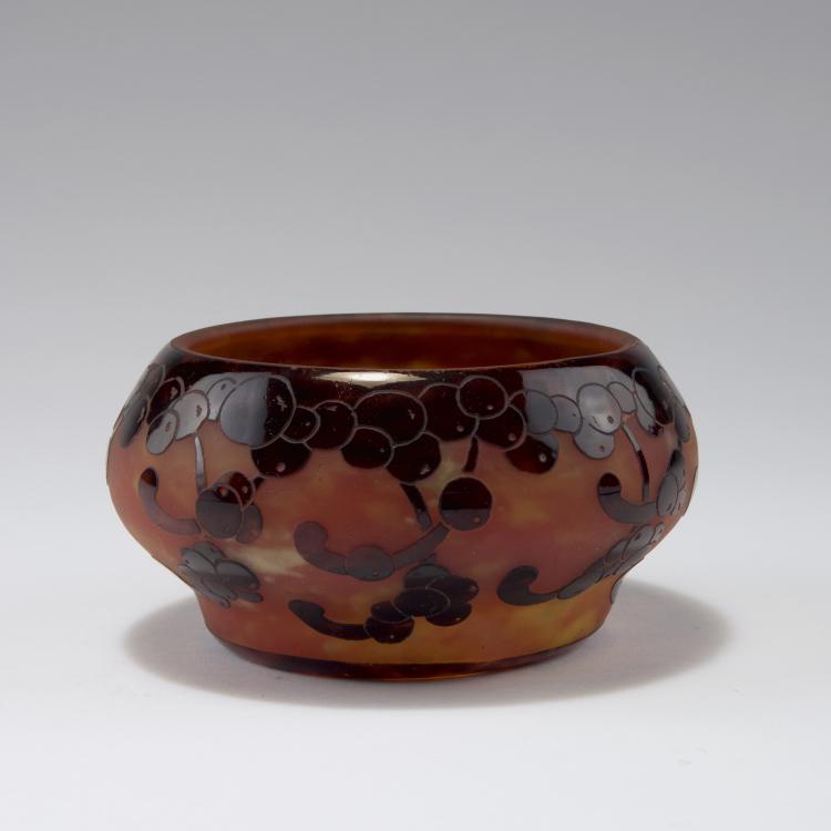 Hauptbild zu Objekt, 'Perli&egrave;res' bowl, 1924-27, Schneider, Epinay-sur-Seine, 120 337