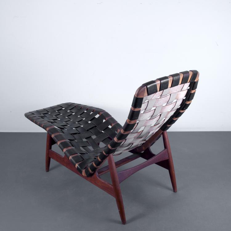 Bild 2 zu Objekt, Chaise Longue, um 1950, Arne Vodder, Bovirke, Kopenhagen, 119A 154
