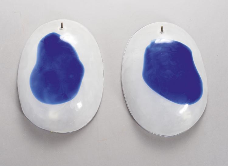 Hauptbild zu Objekt, Two sconces, 1960s, Venini & C., Murano (zugeschrieben), 119C 162
