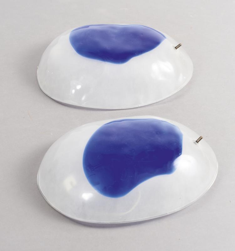 Bild 1 zu Objekt, Two sconces, 1960s, Venini & C., Murano (zugeschrieben), 119C 162