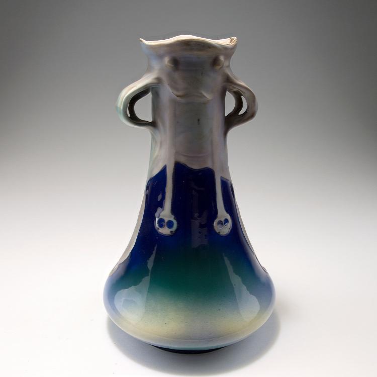 Bild 1 zu Objekt, Vase with handles, c1905, Knoll, Carl, Karlsbad, 120 509