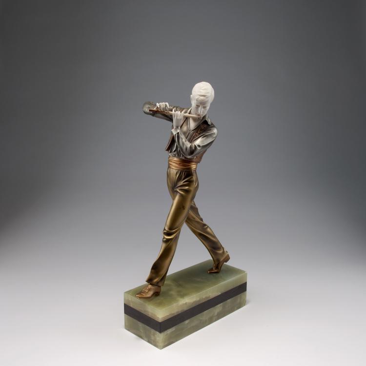 Bild 1 zu Objekt, Flute player, 1920s, Ferdinand Preiss, 120 466
