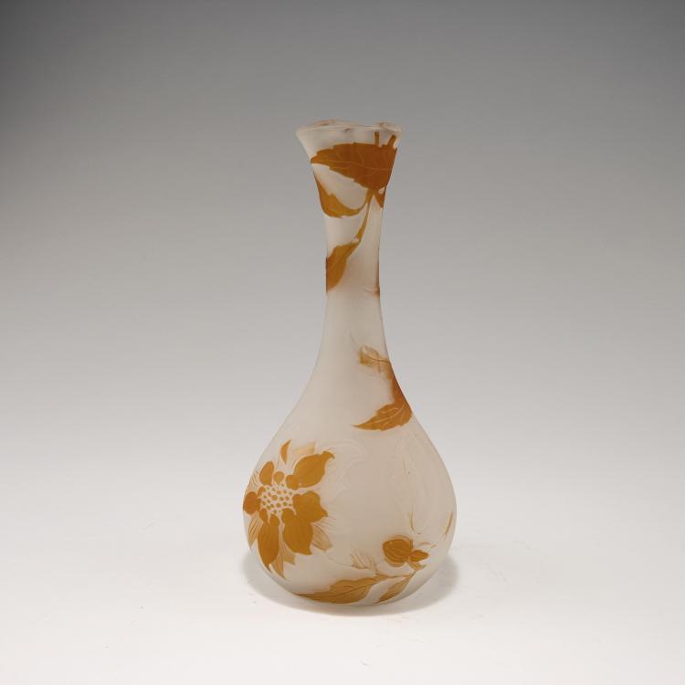 Hauptbild zu Objekt, 'Dahlias' vase, c1902, Gall&eacute;, Emile, Nancy, 120 183