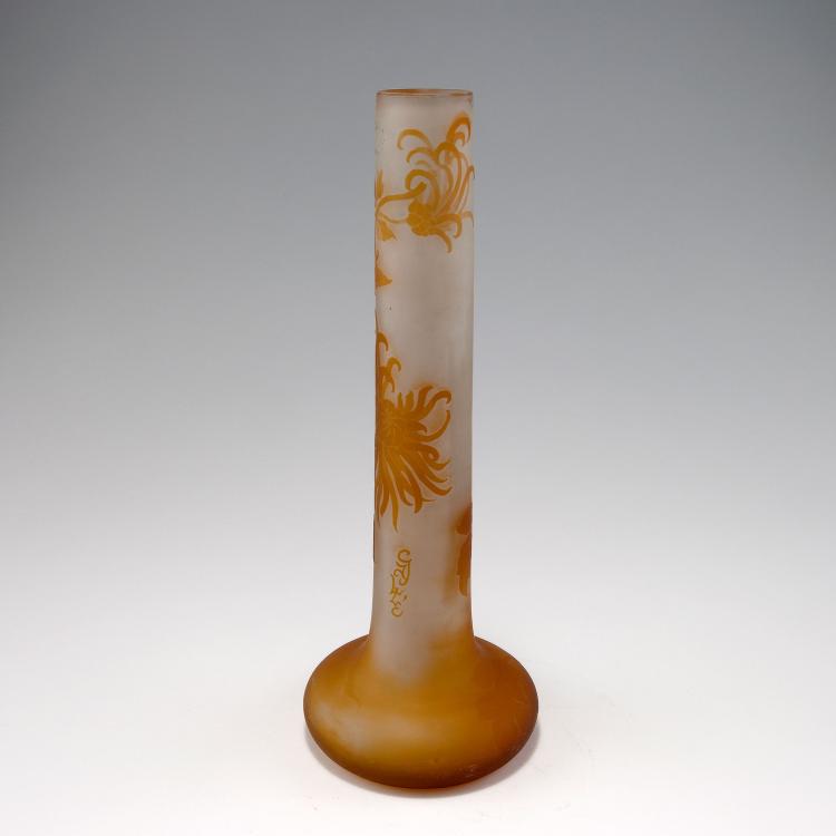 Bild 1 zu Objekt, Tall 'Chrysanth&egrave;mes' vase, 1902/03, Gall&eacute;, Emile, Nancy, 120 175