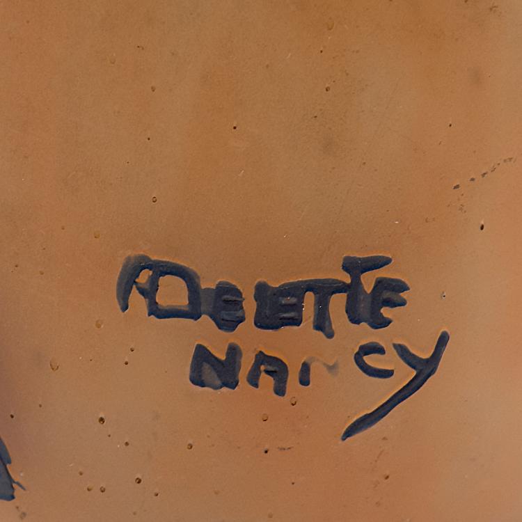 Bild 2 zu Objekt, 'Oak leaves' vase, c1925, Delatte, Andr&eacute;, Nancy, 120 123