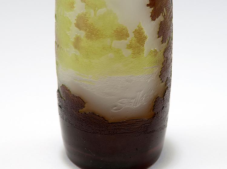 Bild 2 zu Objekt, 'Paysage lacustre' vase, 1906-14, Gall&eacute;, Emile, Nancy, 120 207