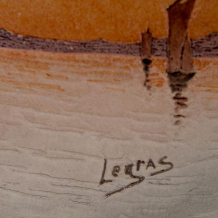 Bild 2 zu Objekt, Vase with sailboats, c1910, Legras & Cie., Saint-Denis, 120 294