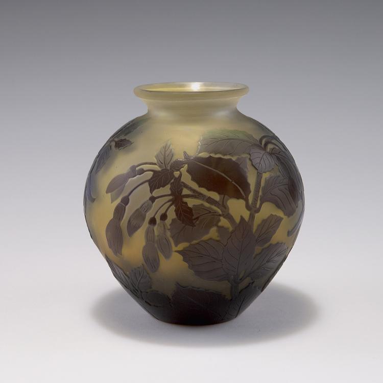 Hauptbild zu Objekt, Vase 'Fuchsias', 1920er Jahre, Gall&eacute;, Emile, Nancy, 120 260