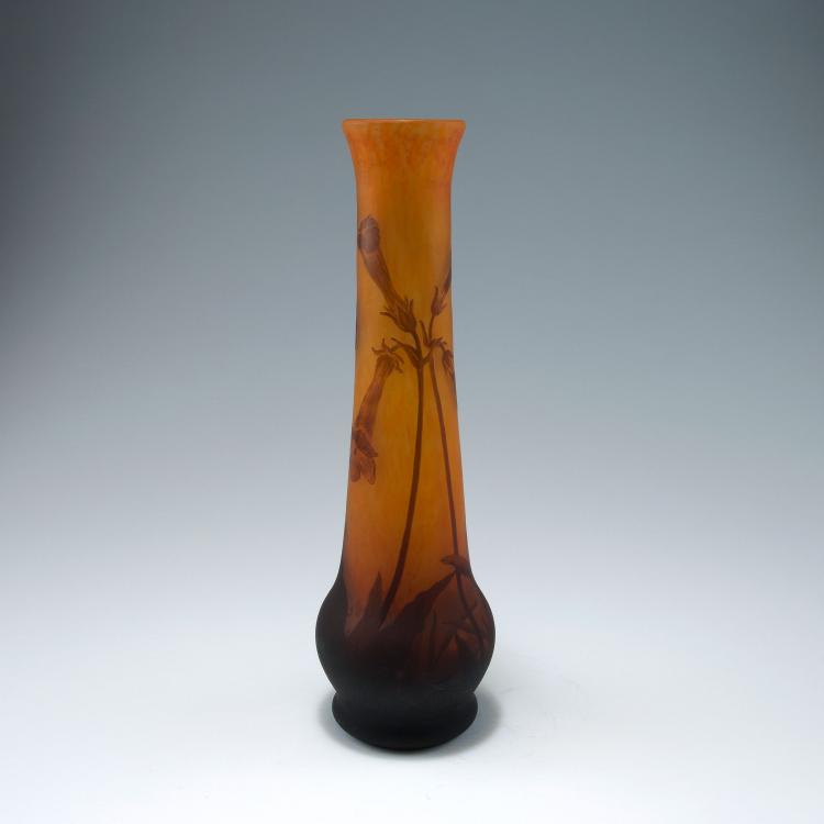 Bild 1 zu Objekt, 'Bignones' vase, 1912, Daum Fr&egrave;res, Nancy, 120 99