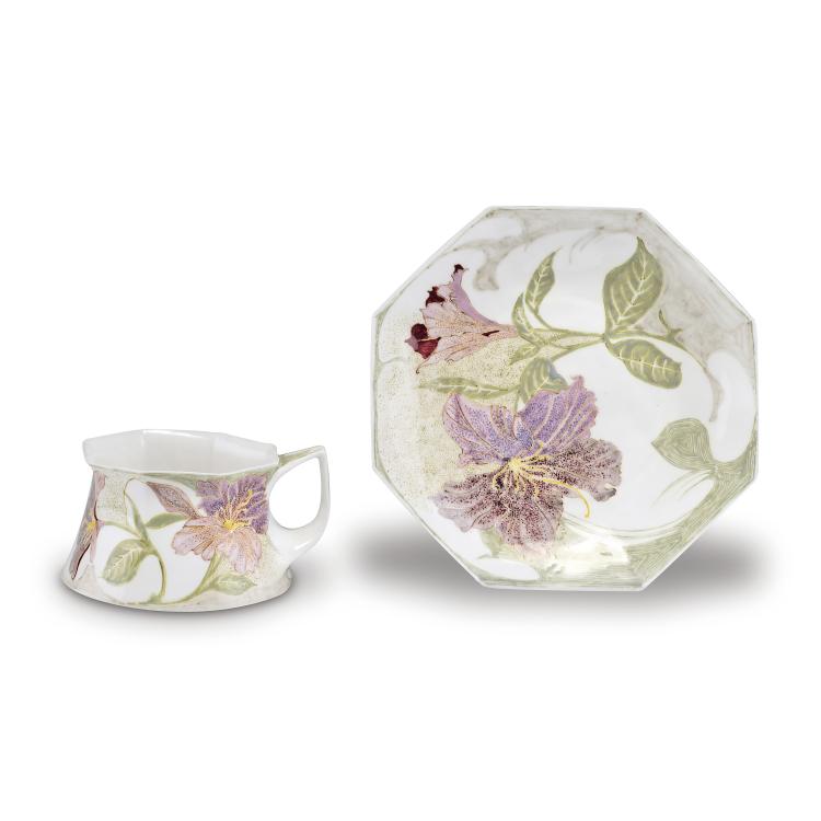 Hauptbild zu Objekt, Cup and saucer, 1903, Samuel Schellink, Rozenburg, Den Haag, 120 632