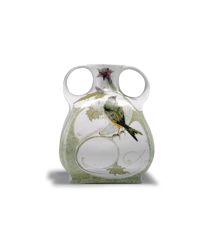 Hauptbild zu Objekt, Vase with handles, 1903, Hendrikus Gerardus Antonius Huyvenaar, Rozenburg, Den Haag, 120 633