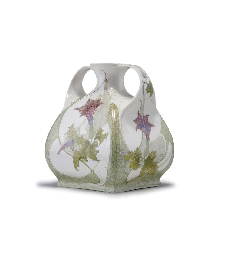 Bild 1 zu Objekt, Vase with handles, 1903, Hendrikus Gerardus Antonius Huyvenaar, Rozenburg, Den Haag, 120 633