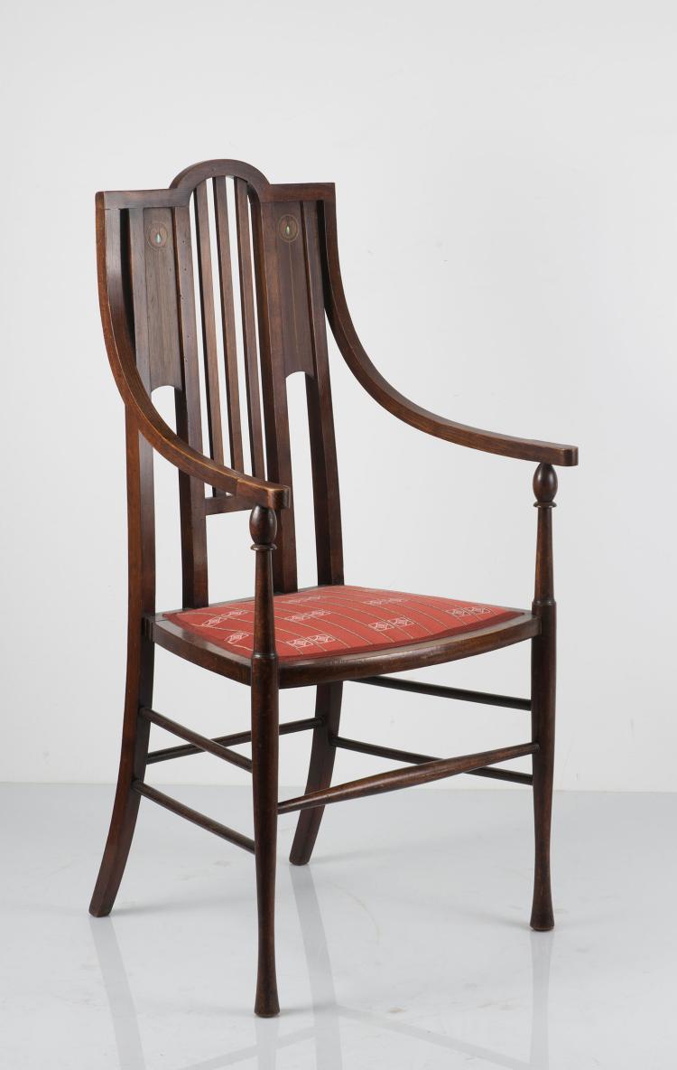 Hauptbild zu Objekt, Armchair, c1900-10, Baker, William & Co., Oxford, 120 805