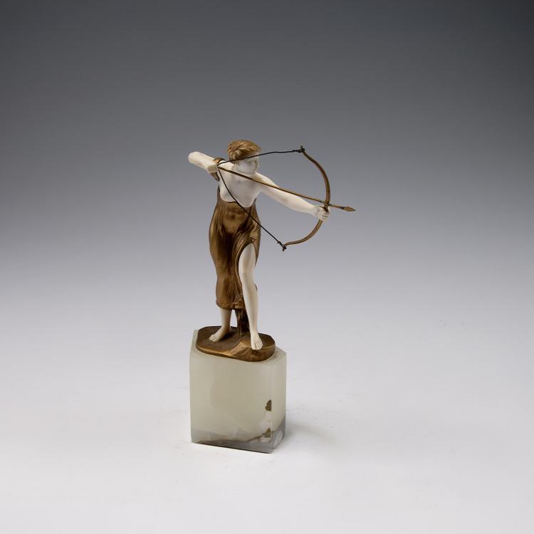 Hauptbild zu Objekt, Huntress, c1905, Georges Morin, 120 459