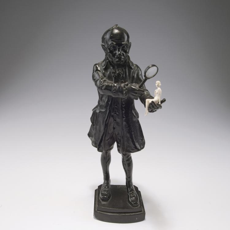 Hauptbild zu Objekt, 'Geniesser', 1920er Jahre, Josef Lorenzl, 120 455