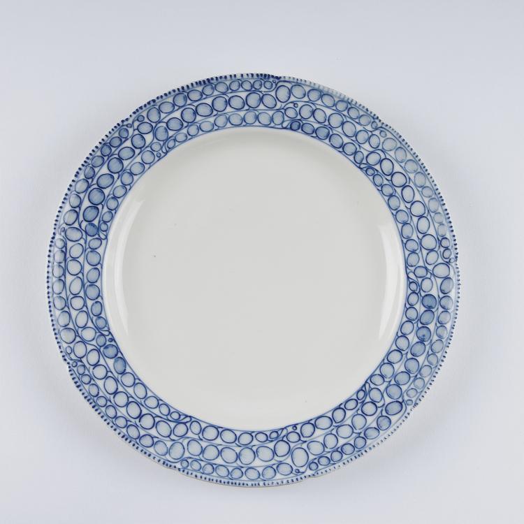 Hauptbild zu Objekt, Dining plate, 1903-05, Richard Riemerschmid, Meissen, StPM, 120 536