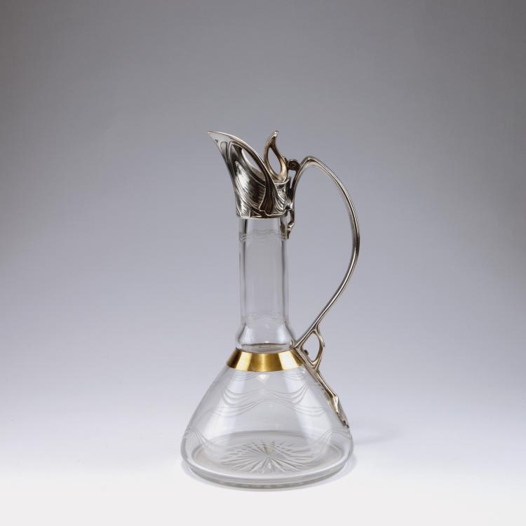 Hauptbild zu Objekt, Carafe, c1902, Deffner, Carl, Esslingen, 120 678