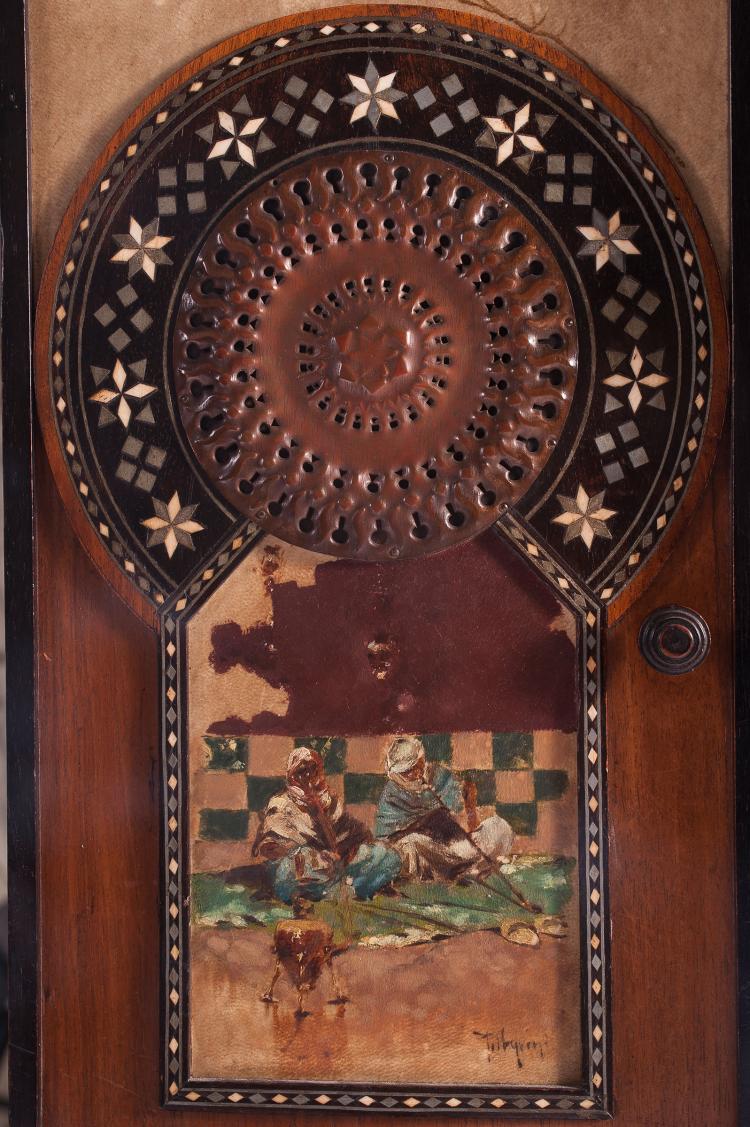 Bild 3 zu Objekt, Kabinettschrank mit Malereien von Riccardo Pellegrini, 1895, Riccardo Pellegrini, Bugatti, Carlo, 120 807