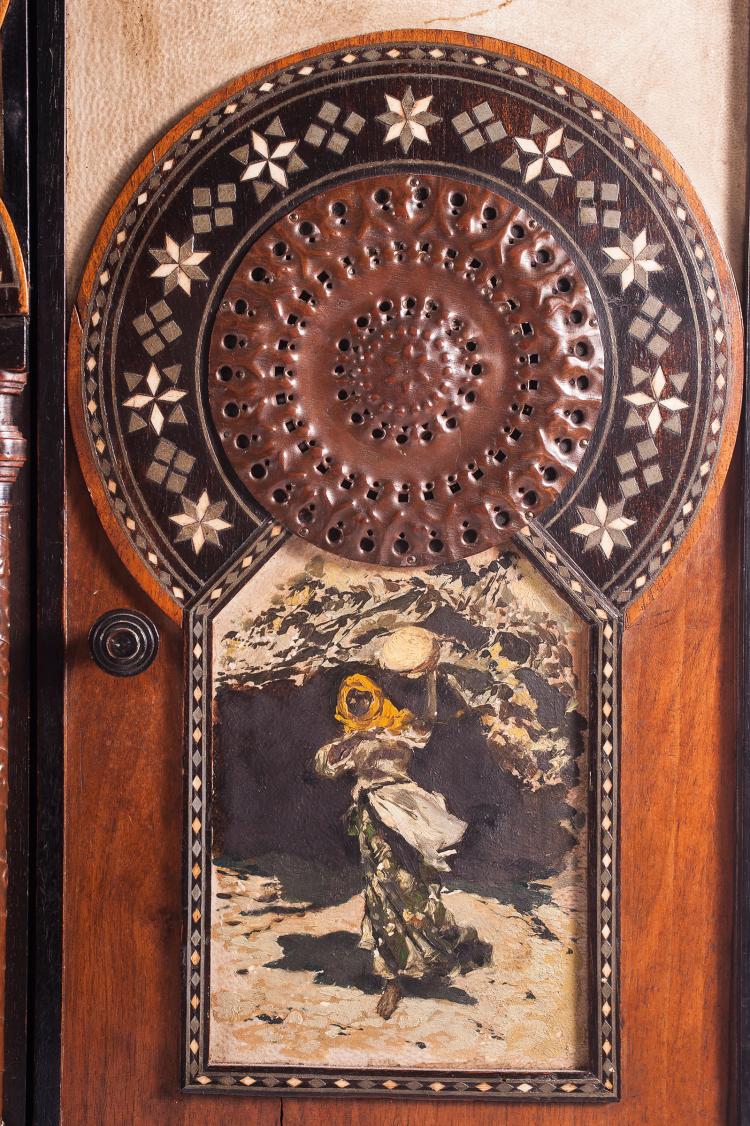 Bild 4 zu Objekt, Kabinettschrank mit Malereien von Riccardo Pellegrini, 1895, Riccardo Pellegrini, Bugatti, Carlo, 120 807