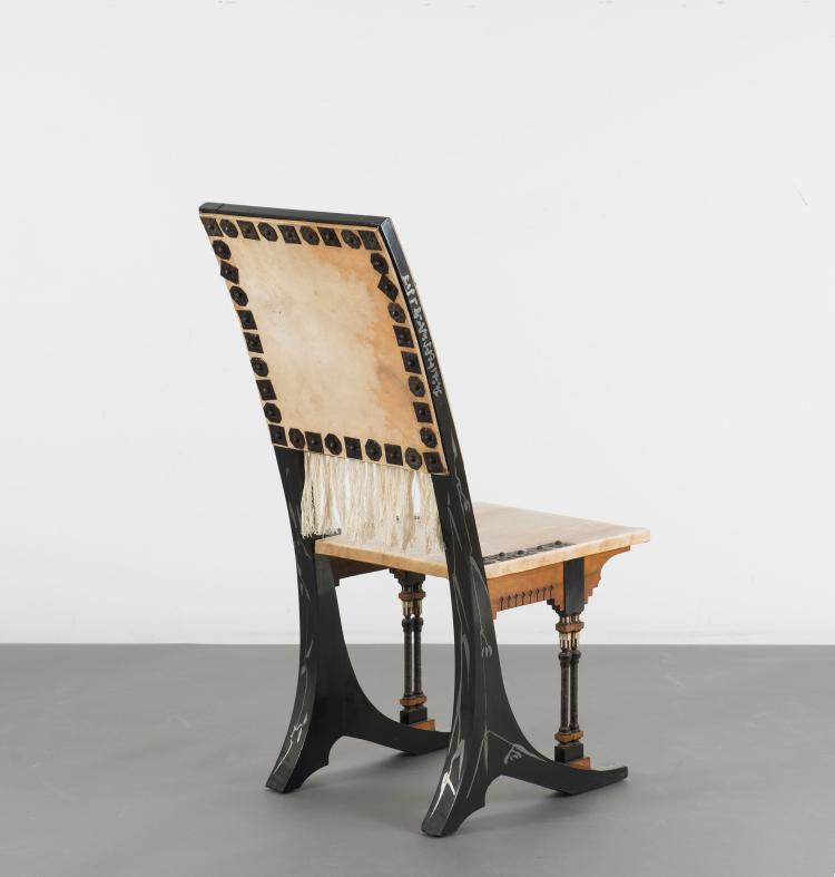 Bild 1 zu Objekt, Chair, c1895, Carlo Bugatti, Bugatti, Carlo, 120 809