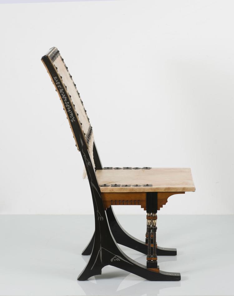 Bild 2 zu Objekt, Chair, c1895, Carlo Bugatti, Bugatti, Carlo, 120 809