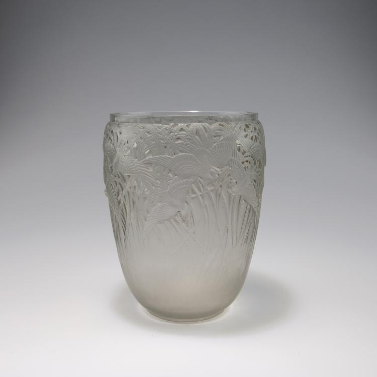 Hauptbild zu Objekt, 'Aigrettes' vase, 1926, Lalique, Ren&eacute;, Wingen-sur-Moder, 120 281