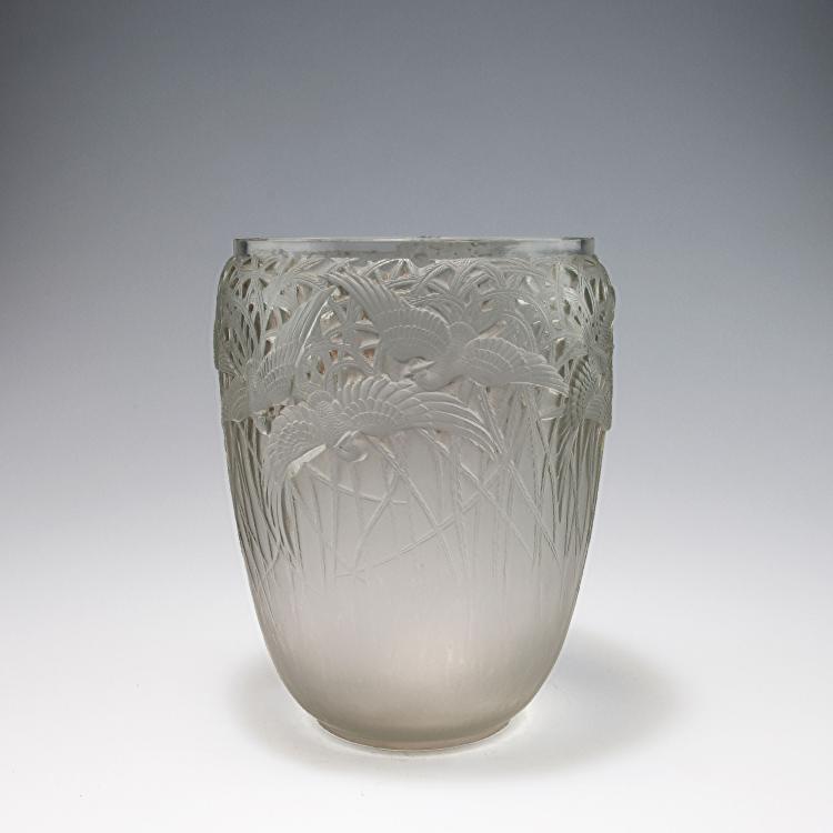Bild 1 zu Objekt, 'Aigrettes' vase, 1926, Lalique, Ren&eacute;, Wingen-sur-Moder, 120 281