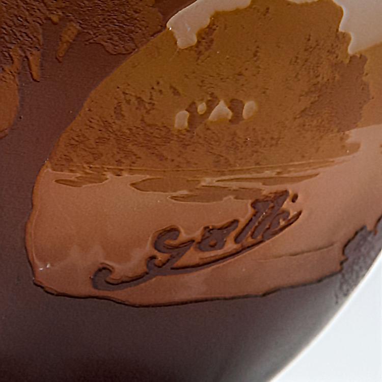 Bild 2 zu Objekt, 'Paysage lacustre, papillons' goblet and cover, 1906-14, Gall&eacute;, Emile, Nancy, 120 210