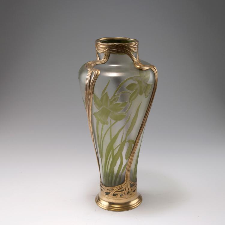 Bild 1 zu Objekt, Tall vase, 1904, Orivit-Metallwarenfabrik, K&ouml;ln, 120 734