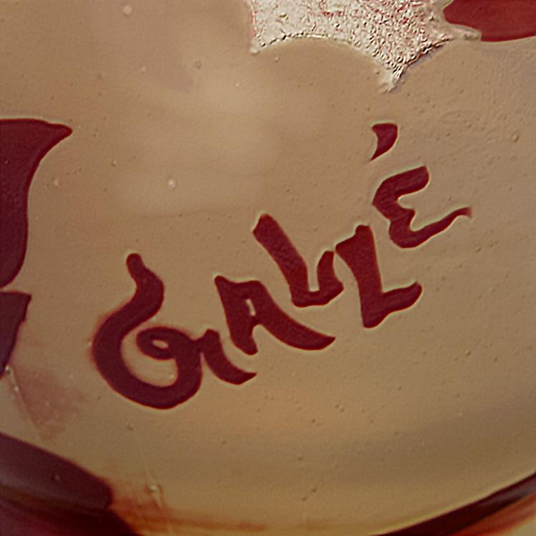 Bild 2 zu Objekt, 'Ancolie' vase, c1895, Gall&eacute;, Emile, Nancy, 120 142