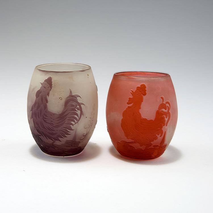 Bild 2 zu Objekt, 'Le Coq du Village' vase, 1902/03, Gall&eacute;, Emile, Nancy, 120 178